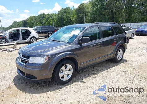 2017 Dodge Journey Se из США, поврежденный, VIN 3C4PDCAB8HT522006